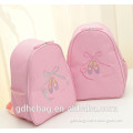 Hot Selling Lovely Pink PU Backpacks for Young Girls for Promotion